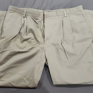 Dockers pleated khakis